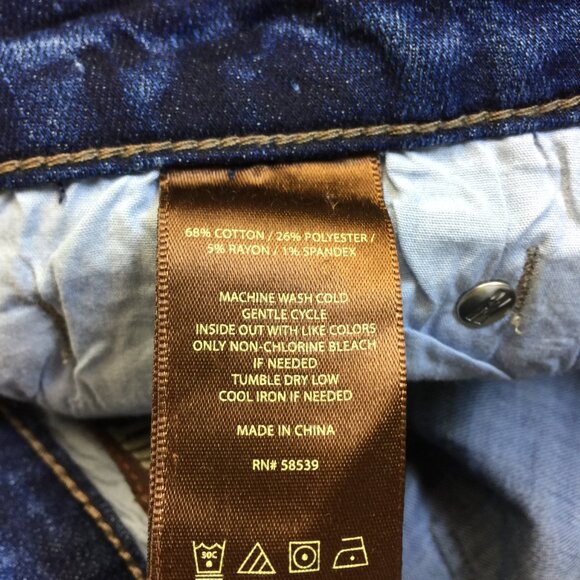 KUT from the Kloth Jeans Size 10 Womans Katy Ankle Straight Leg Mid Rise Denim - Picture 5 of 14